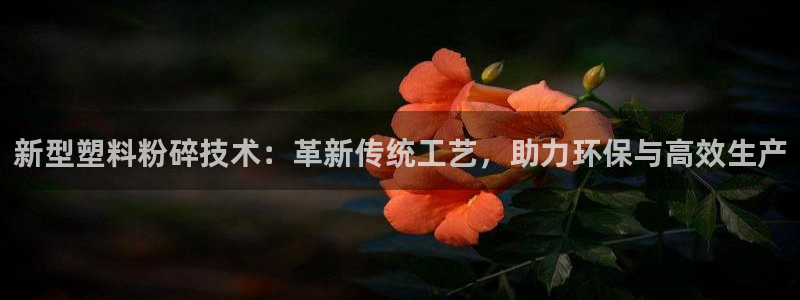 15vip太阳集团：新型塑料粉碎技术：革新传统工艺，助力环保