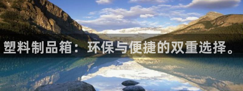 太阳集团城网站2017：塑料制品箱：环保与便捷的双重选择。