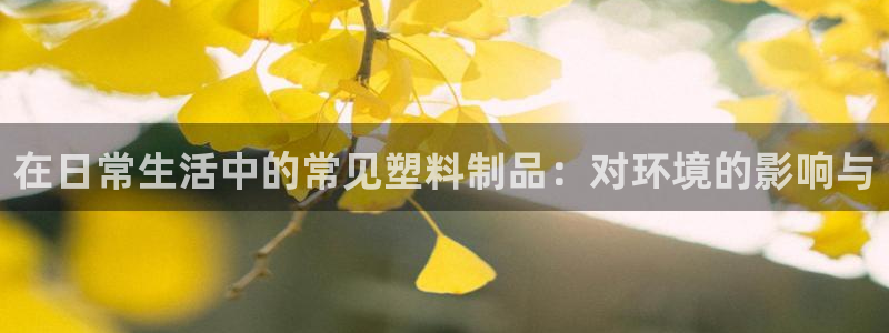 太阳股份有限公司：在日常生活中的常见塑料制品：对环境的影响与