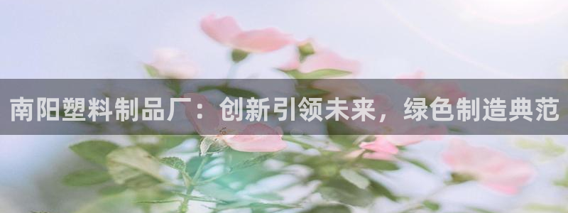 太阳游戏成语：南阳塑料制品厂：创新引领未来，绿色制造典范