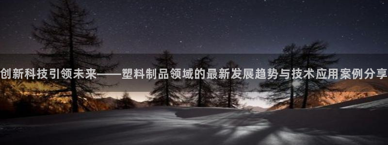 太阳集团董事长的儿子：创新科技引领未来——塑料制品领域的最新