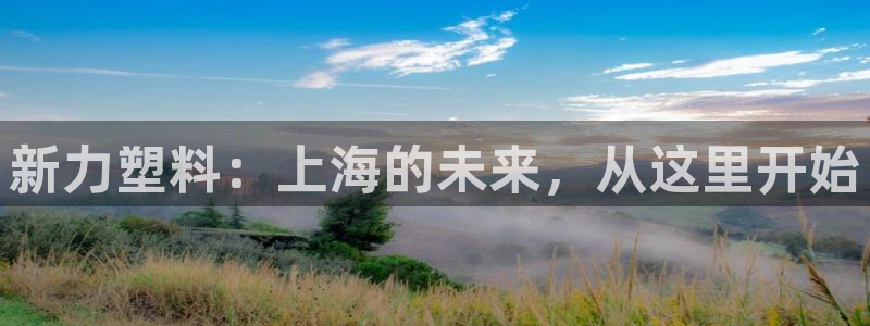 太阳集团城娱8722：新力塑料：上海的未来，从这里开始